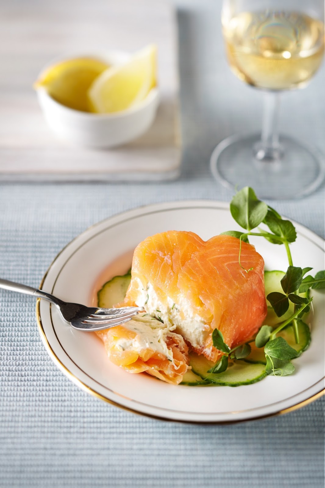 Salmon Terrine Hearts: A Perfect Valentine Starter