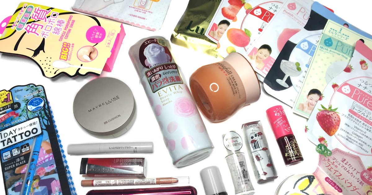 HAUL The Beauty Products I Bought In Japan taken by surprise