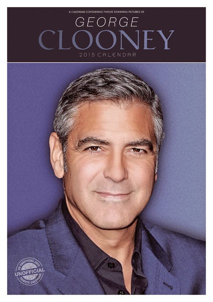 Calendario George Clooney 2015