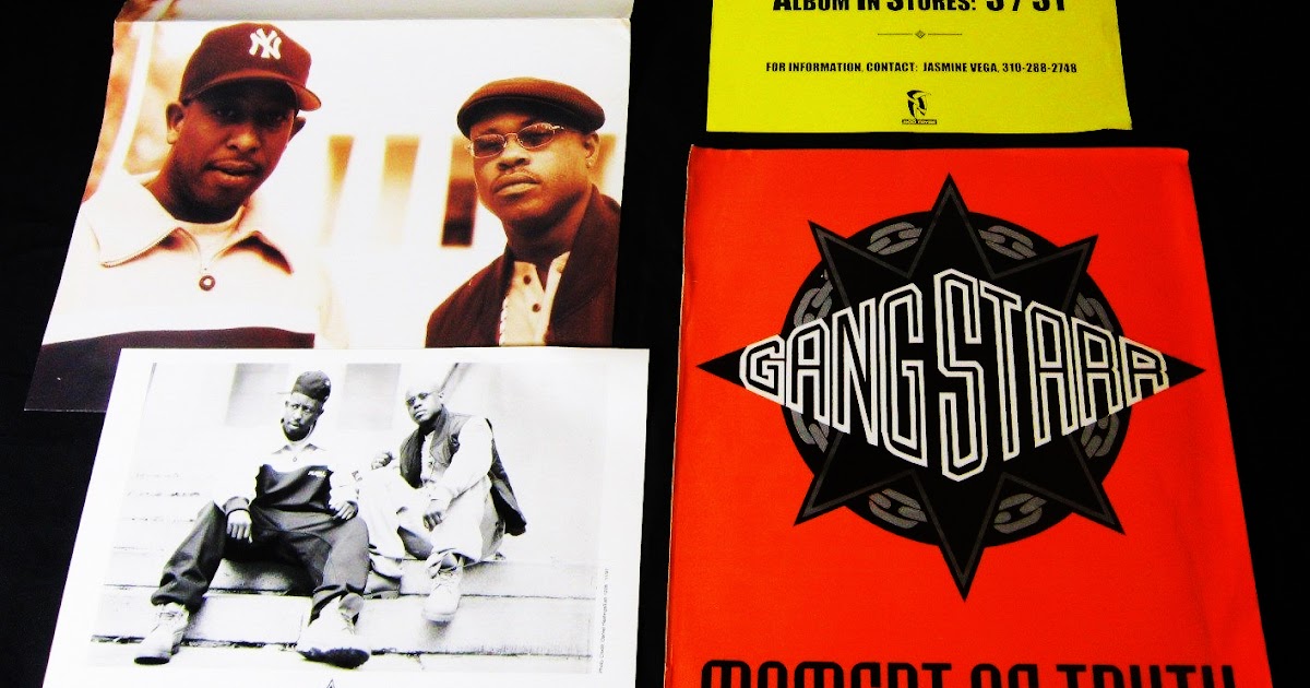 HipHop Nostalgia Gang Starr "Moment of Truth" (Press Kit, 1998)(06)