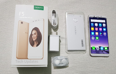 Oppo F5 Unboxing & Photo Gallery