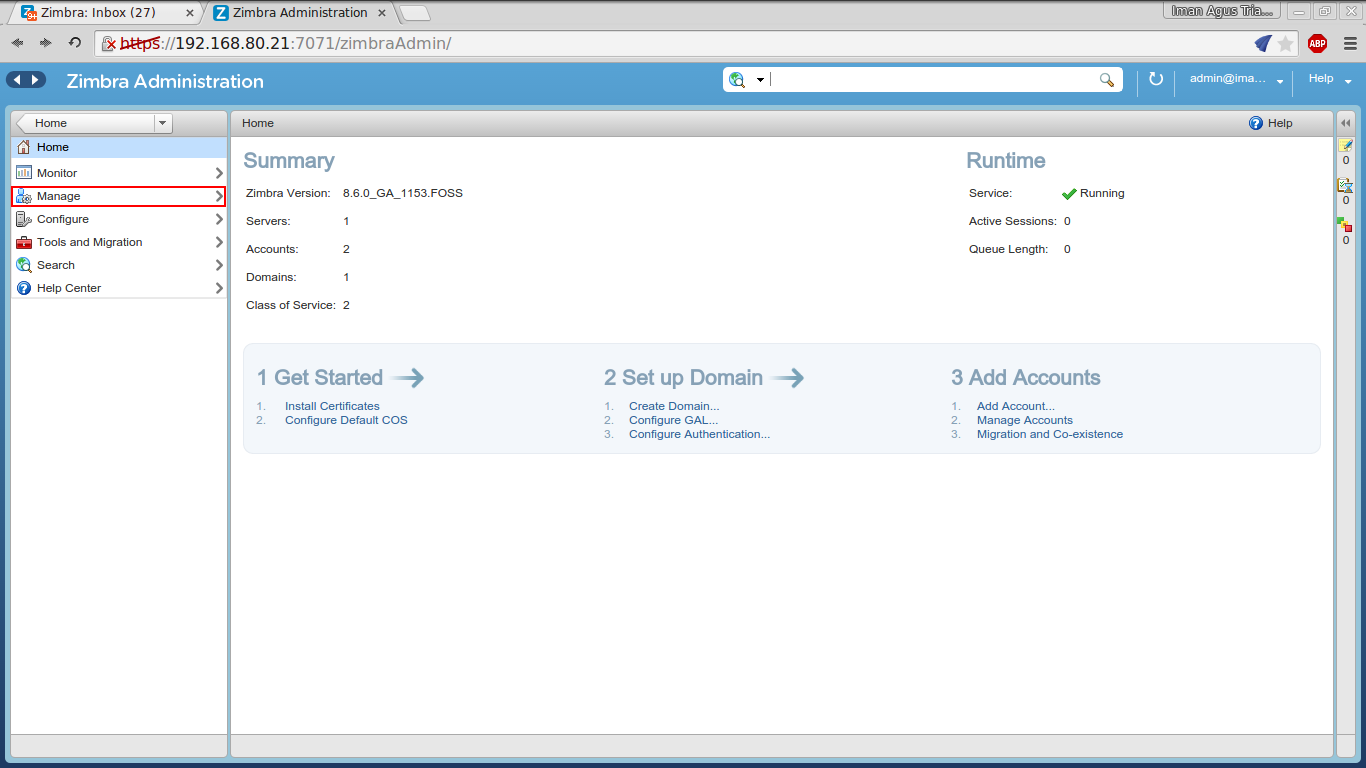 Membuat Distribution List Pada Zimbra 8.6.0 Iman Agus Trianto