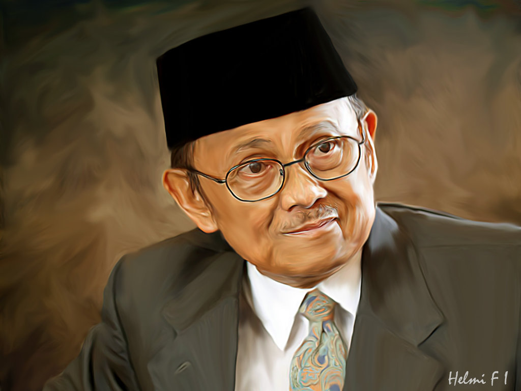 biography text b j habibie singkat