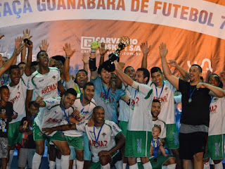 Cabofriense Campeã da Taça Guanabara Masculina de Futebol Society de 2015