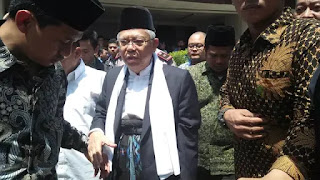 Ma'ruf Amin Ajak Warga dan Ulama Aceh Lupakan Masa Lalu yang Kurang Baik