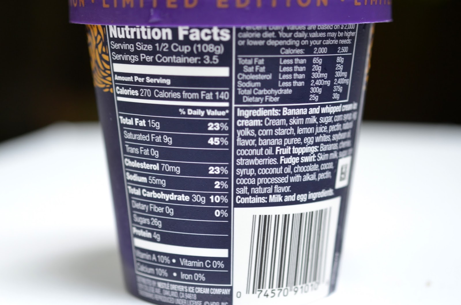 food and ice cream recipes REVIEW Haagen Dazs Banana Split (Limited