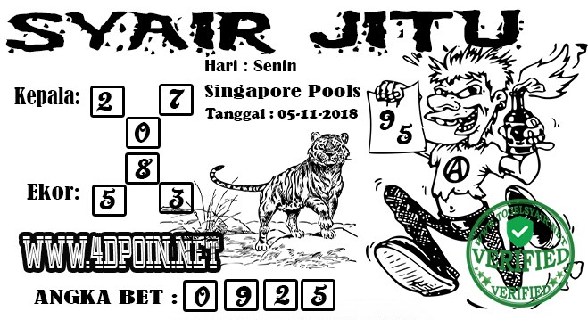 Forum Kode Syair Sgp Senin 5 November 2018 - Gosyair Sedia Kode Syair Sgp  Ada Kode Syair Hk