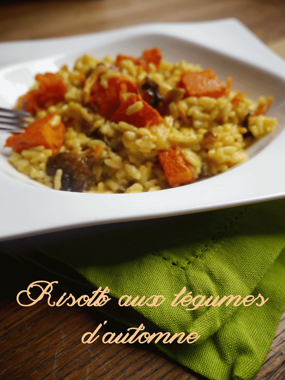 Les délices de lauriane Risotto crémeux aux légumes d'automne