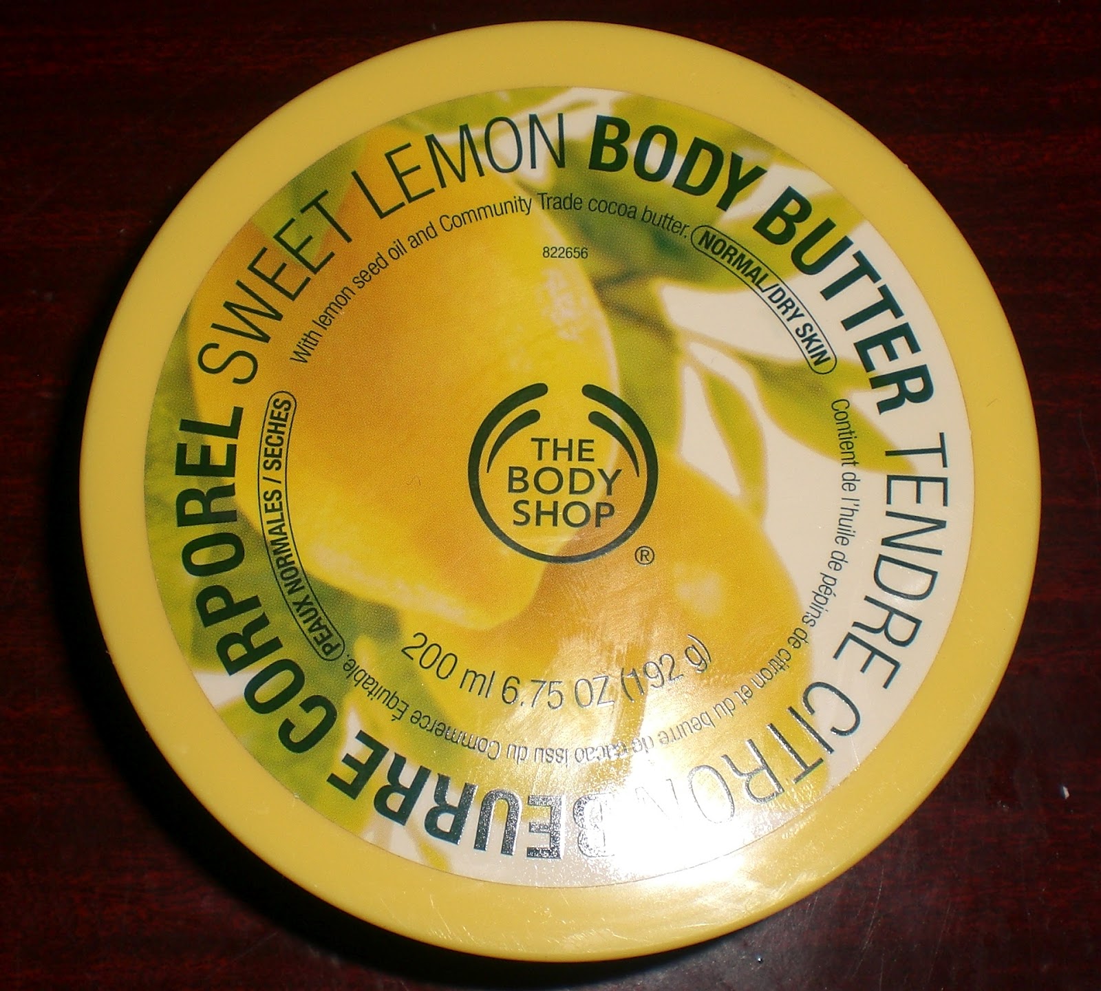 Cotton Candy Fro The Body Shop Sweet Lemon Body Butter