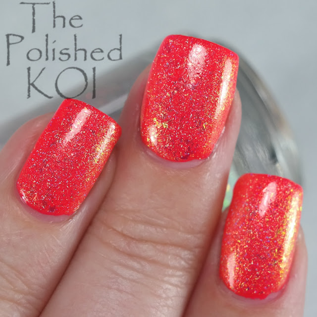 Tonic Polish - Starlit Dawn over Hot Guava