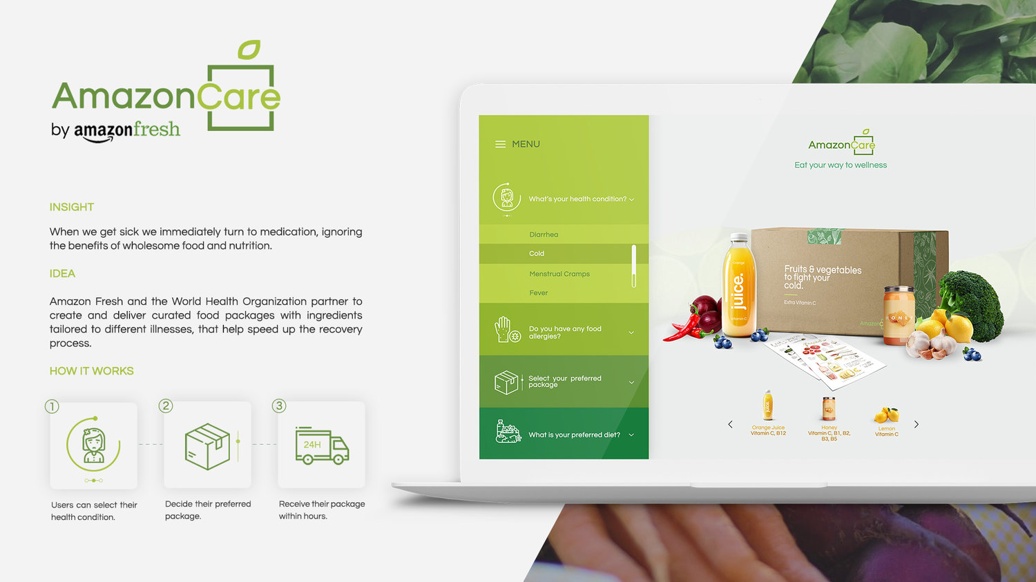 When we get sick we immediately turn to medication, ignoring the