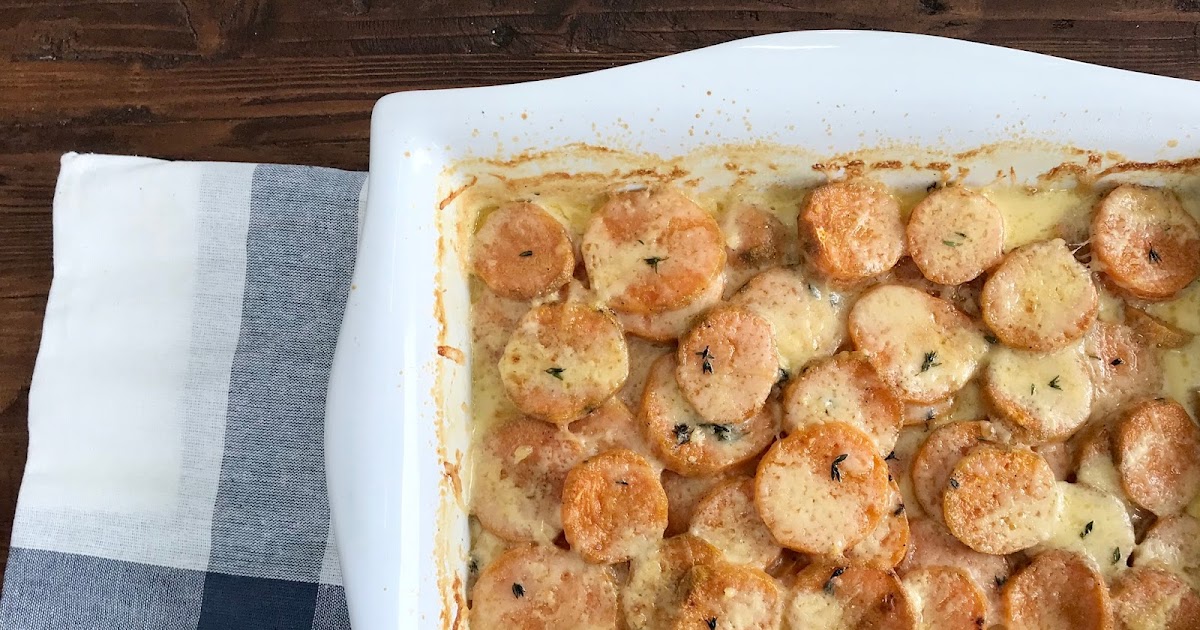 scalloped sweet potatoes