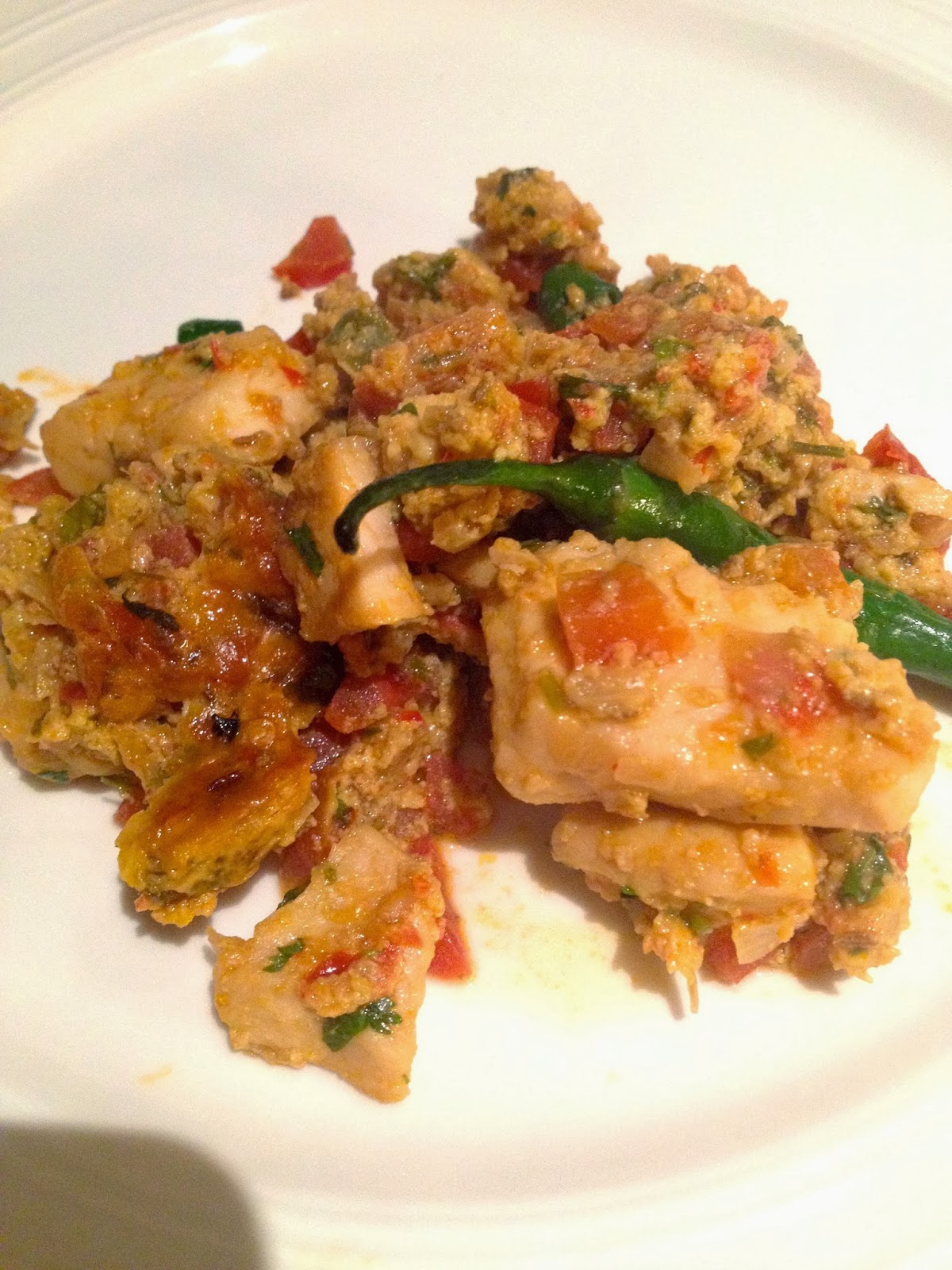 Sikandalous Cuisine Sas Ni Machhi Fish in Red Sauce