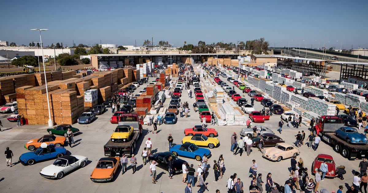 Just A Car Guy the 5th annual Luftgekühlt car show of So Cal Porsches