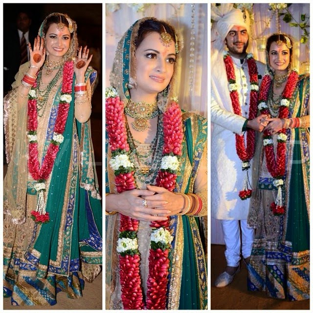 Dia Mirza Wedding Photos with Sahil sangha - 21 Pics
