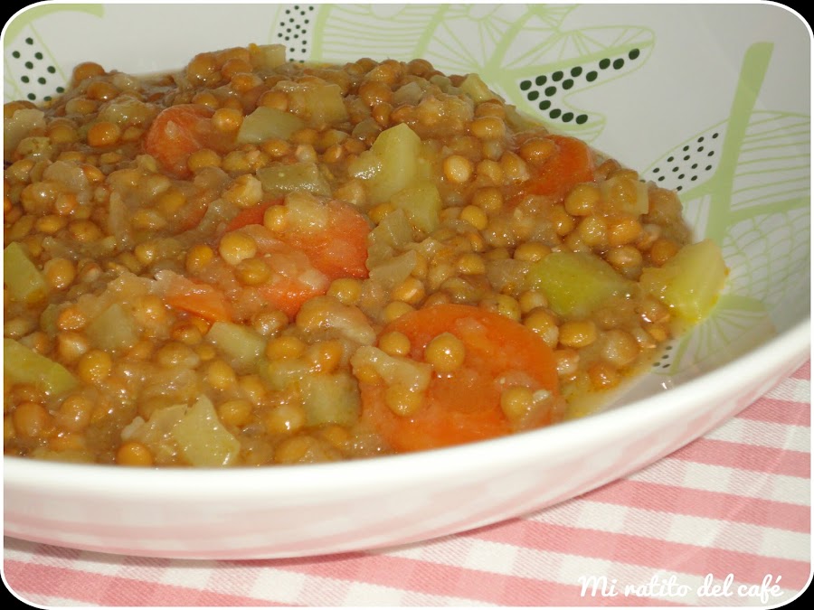Lentejas con verduras