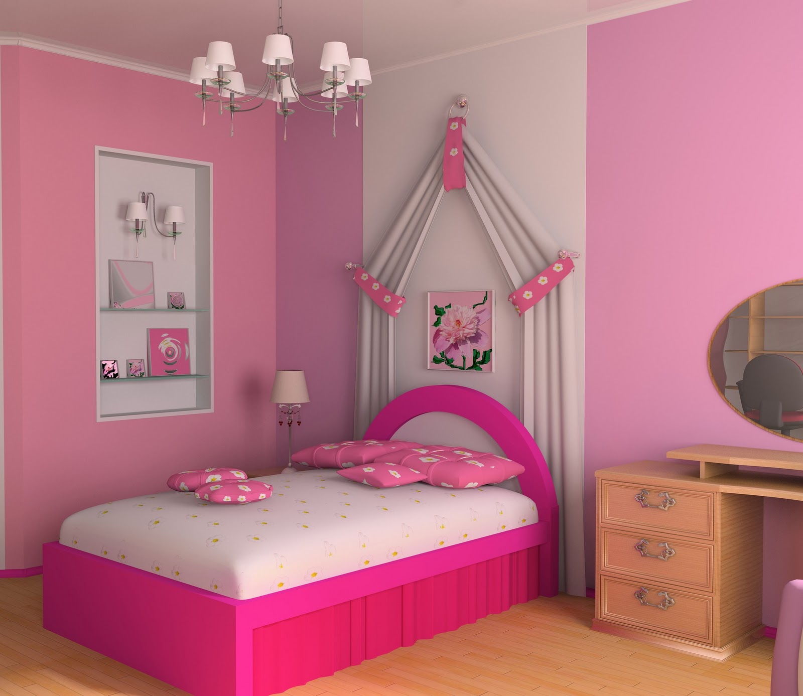 Сделай 1 розовым. Розовая комната для девочки. Розовая спальня для девочки. Самые красивые комнаты для девочек. Спальня для девочки в розовых тонах.