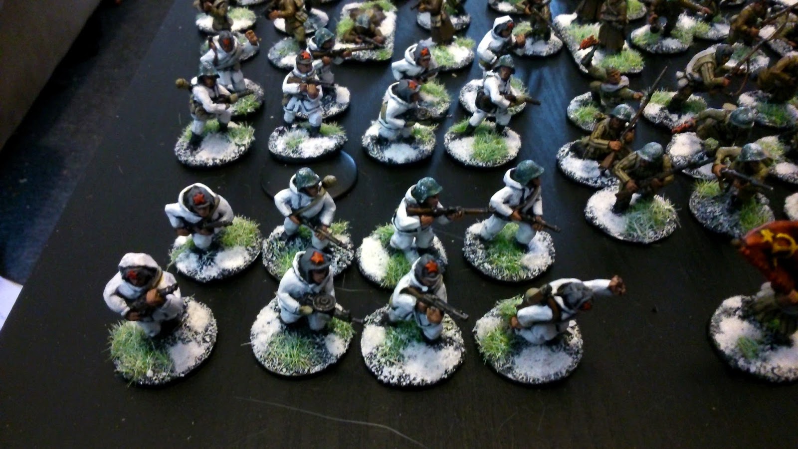 Oldhammer on a budget Bolt Action Winter Soviets