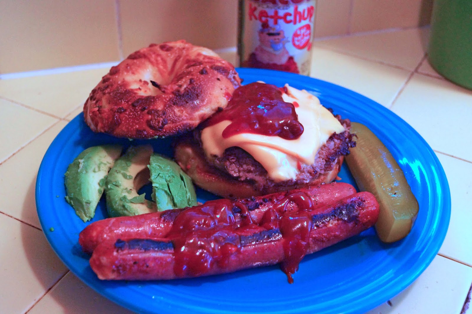 MAD MEAT GENIUS CAPTAIN THOM'S SLAPPIN' FAT BACON FLAVORED KETCHUP