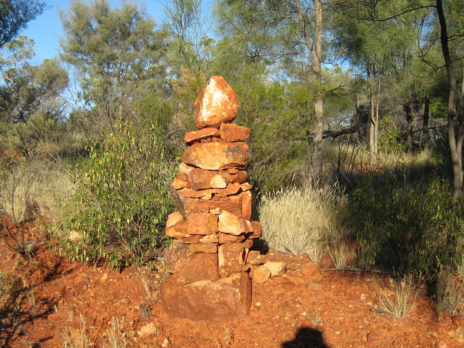 Robin's Double Life Yowah Bluff an ancient land form with a spiritual feel