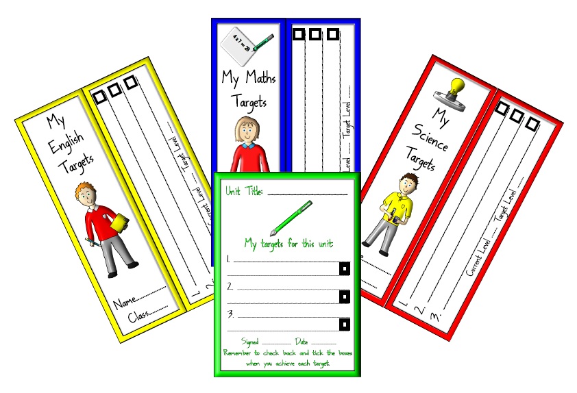 Teaching Essentials Target Bookmarks