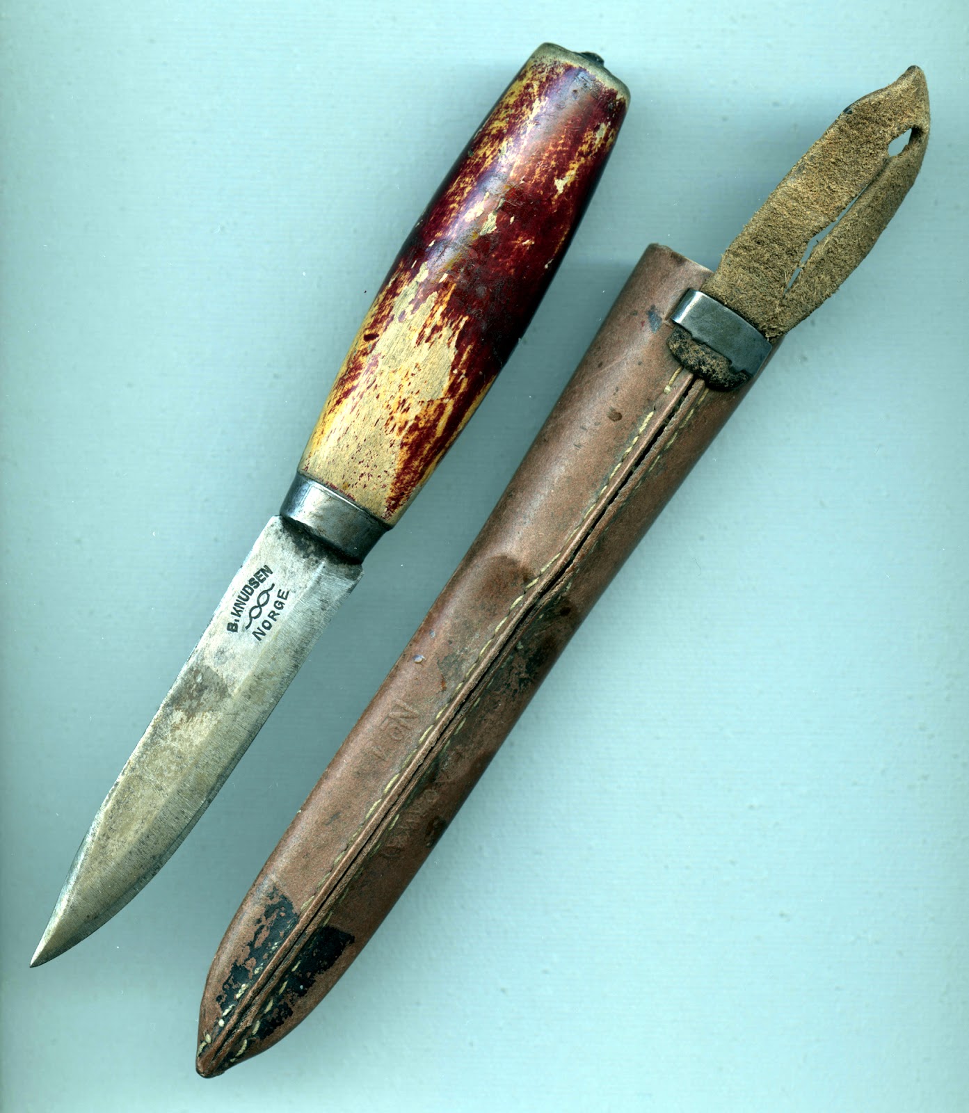 The Blade Blog Knife from B. Knudsens Knivfabrikk A. S. Norway