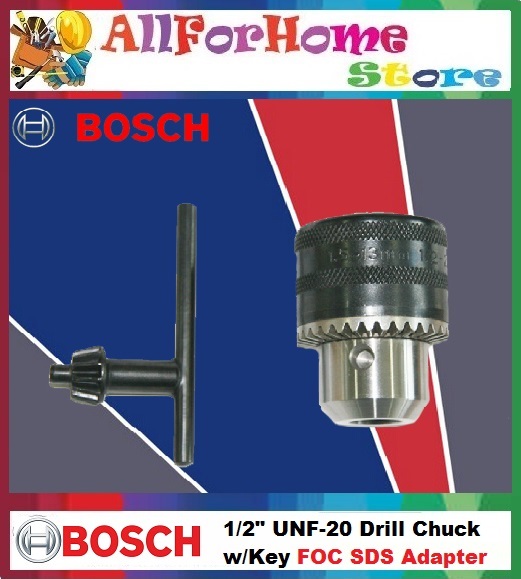 ALL FOR HOME STORE Bosch 2608571079 Drill Chuck and Key