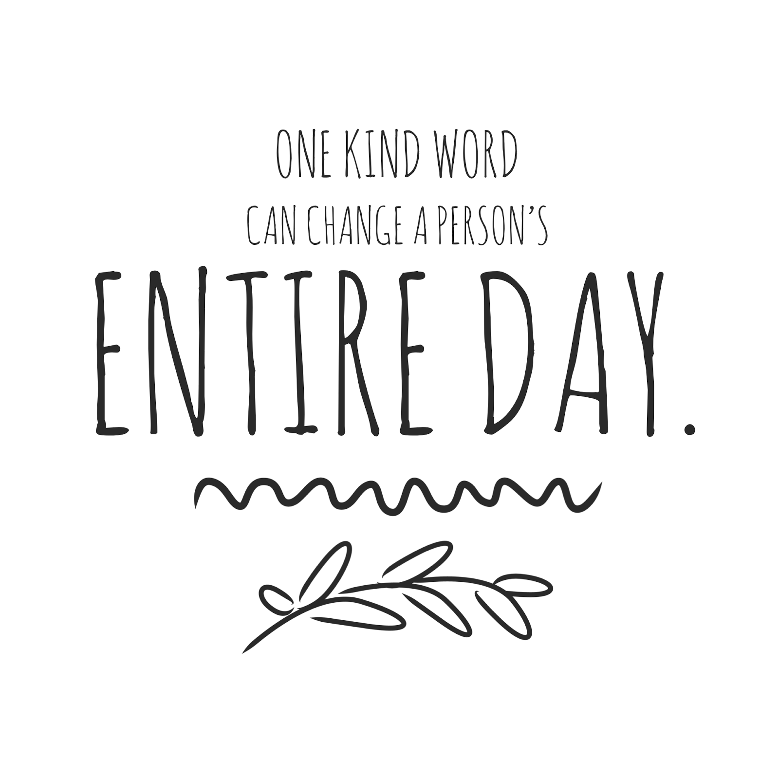 One Word: Kind | Our Good Life