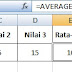 Cara Membuat Nilai Rata-rata(Fungsi Average) di Microsoft Excel