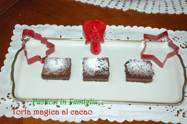 torta magica al cacao