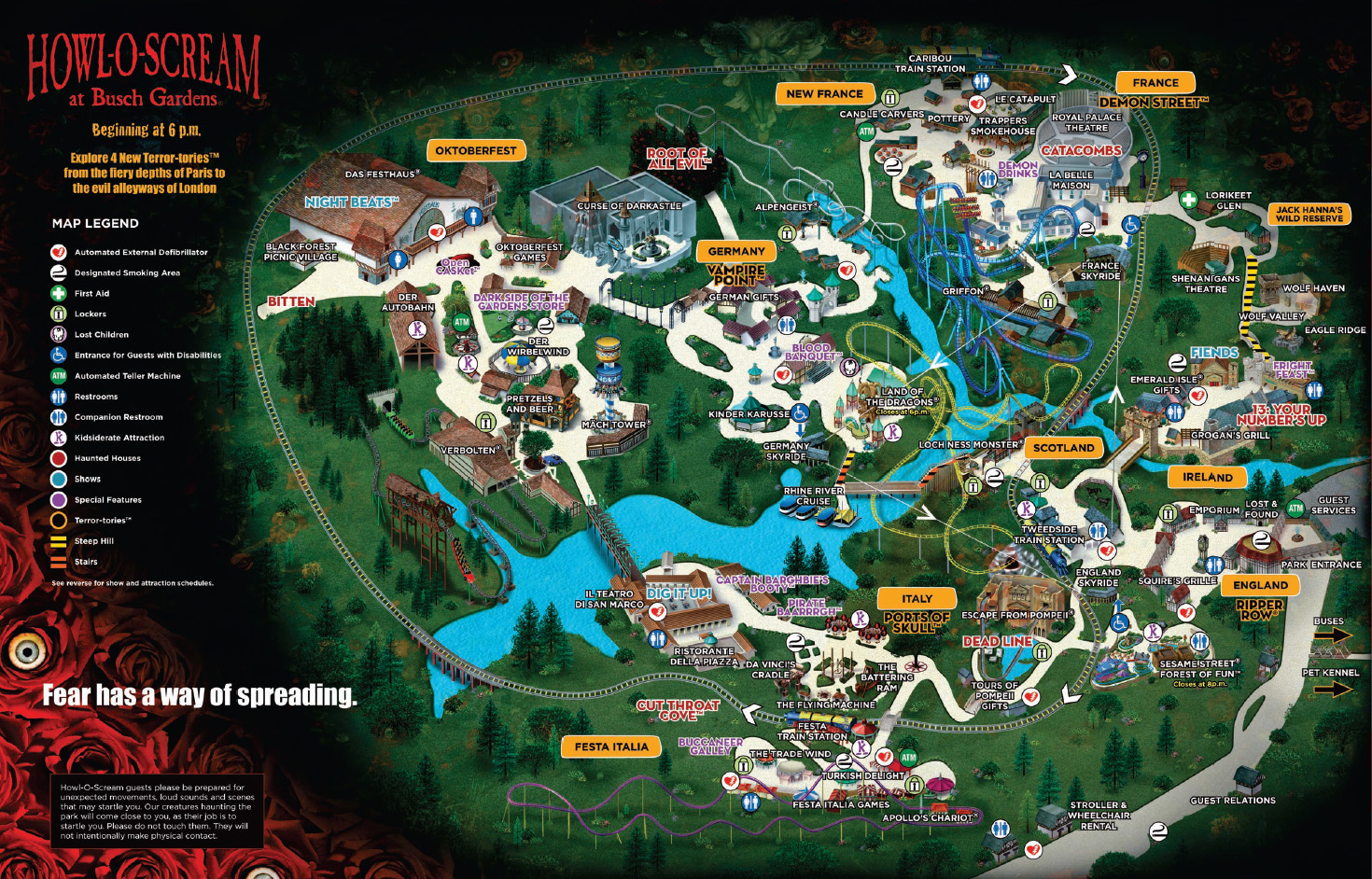 Kitsuneverse [HOS] Busch Gardens Williamsburg HowlOScream Mega Post