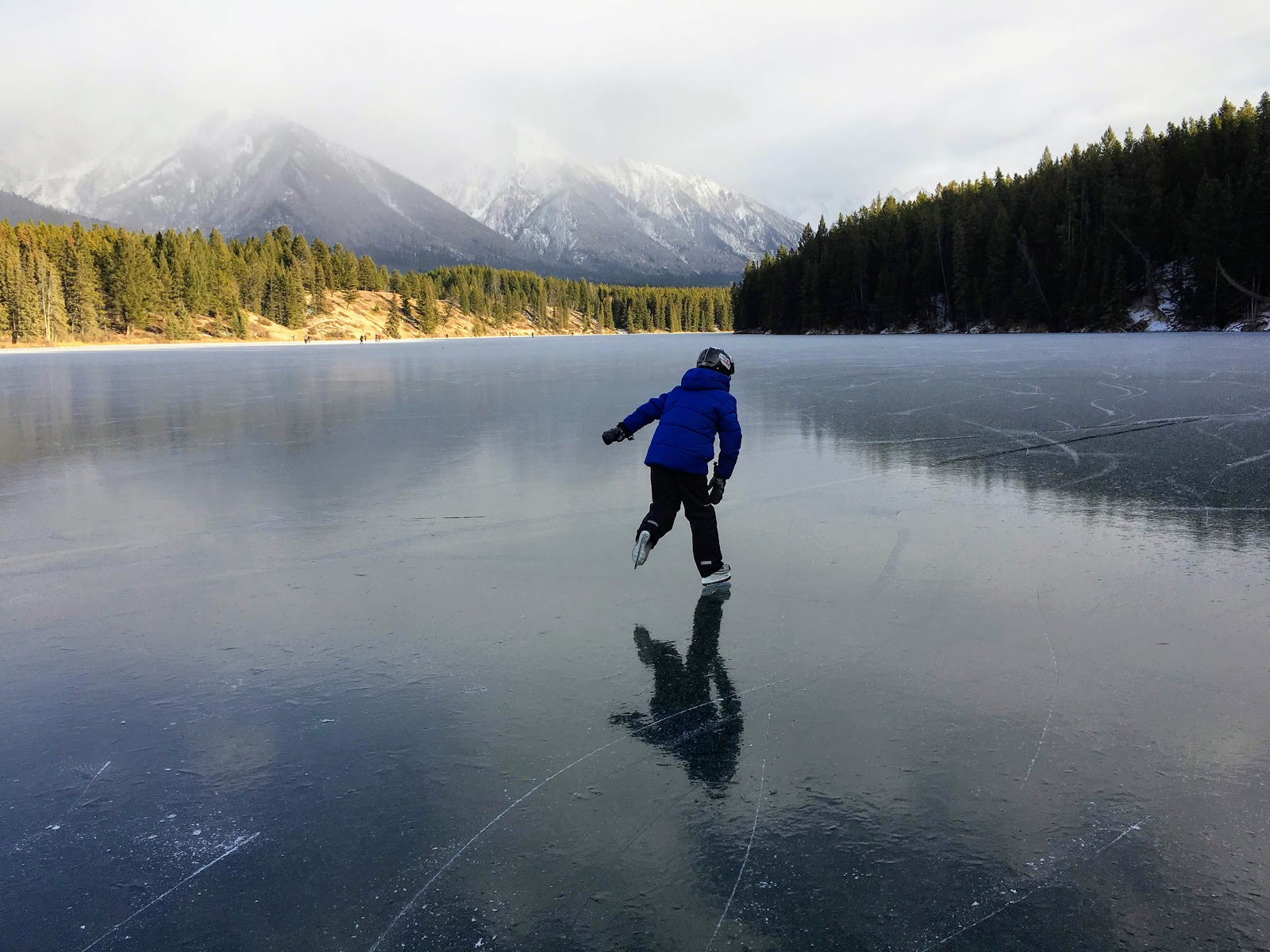 Why Ice Skating is at its Best in Lake Louise
