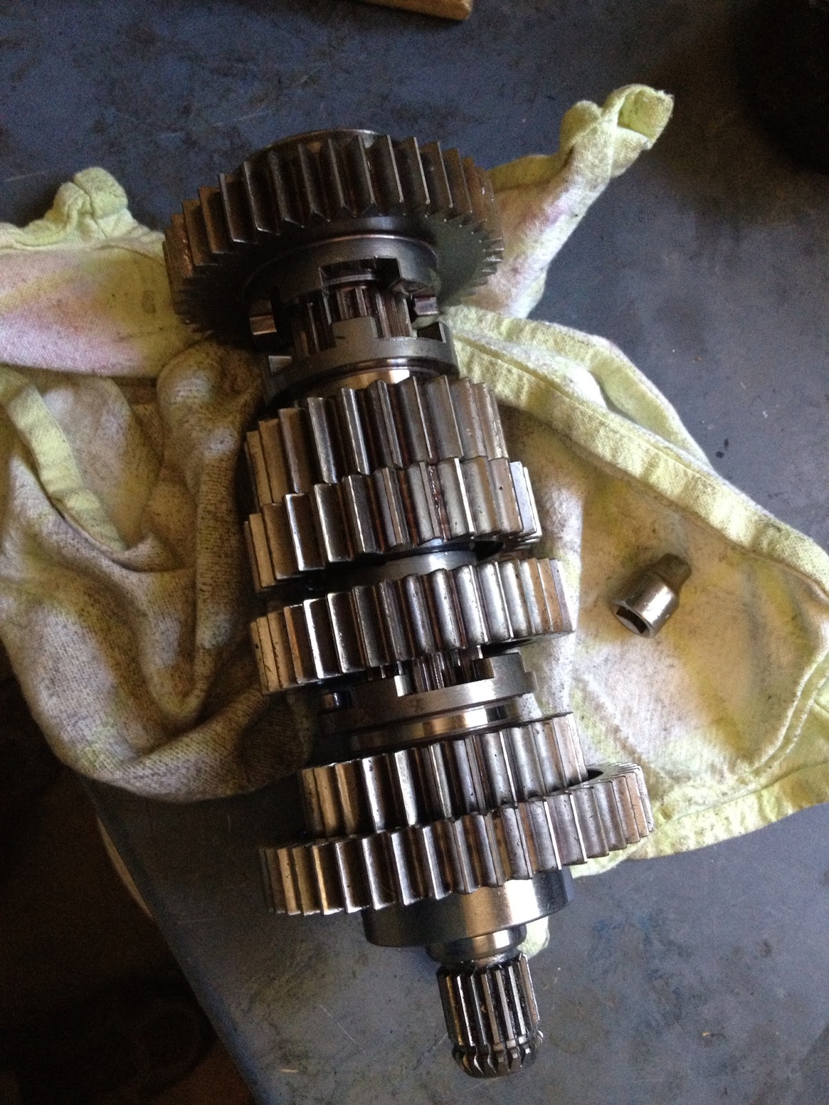 Crockett Motor Works Output shaft for driveline