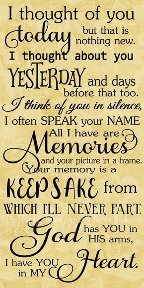 thinking of you short poems