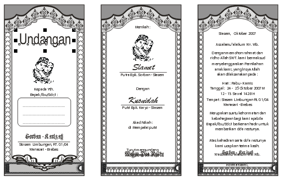 Download undangan model flat cdr pro Download undangan model flat cdr pro