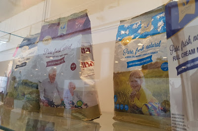 Ozi Choice milk products at the Halal Connexion included full cream milk, milk powder formula for children, and milk powder formula for seniors.