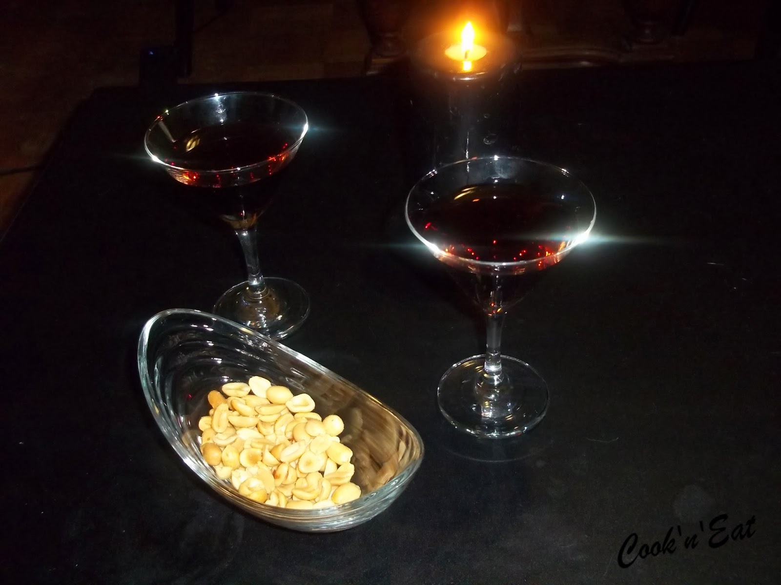 Cocktail Whisky coca framboise