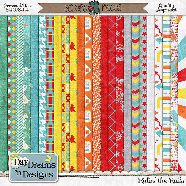 Day Dreams 'n Designs: Ridin' the Rails BNP New Release and a freebie!