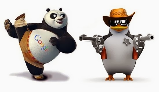 What are Google Panda and Google Penguine