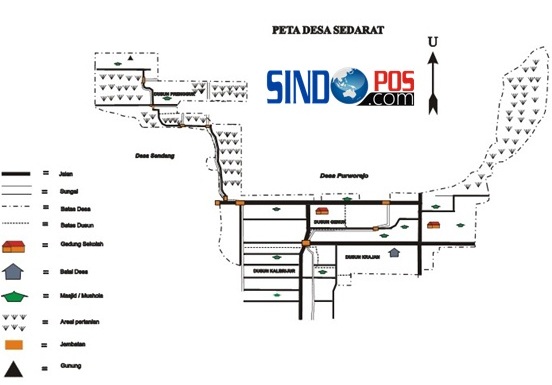Profil Desa & Kelurahan, Desa Sedarat Kecamatan Balong Kabupaten Ponorogo