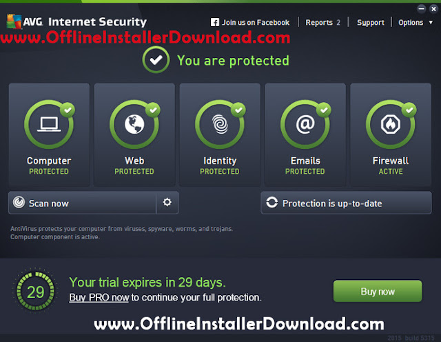 Avg Internet security 2015 Scanning process