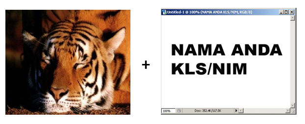 [Tutorial] Cara Membuat Photo Teks Dengan Photoshop | K-Tutorial