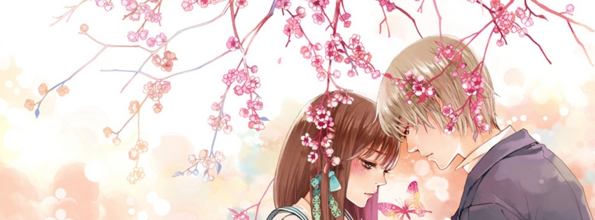 "Trầm trồ" bộ ảnh bìa Anime Facebook tình yêu cực kute