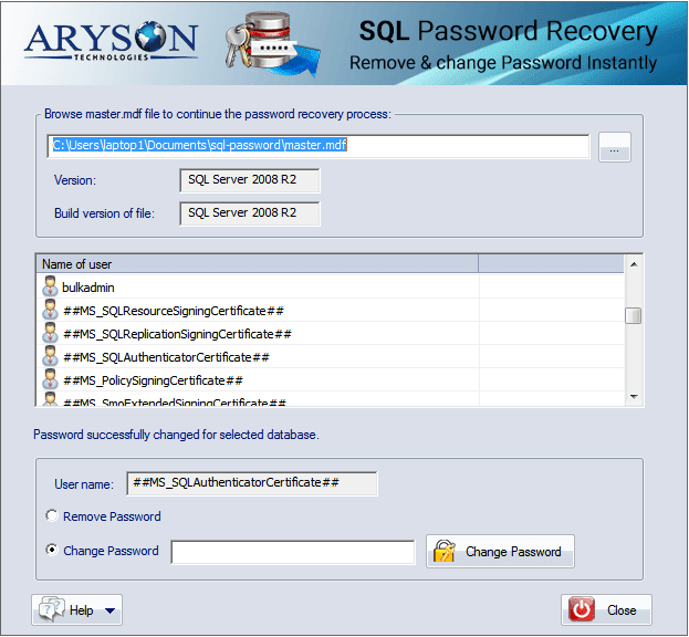 Password Password