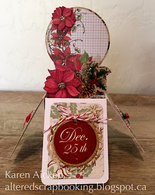 Altered Scrapbooking: Christmas Card In A Box and a Puppy Gift