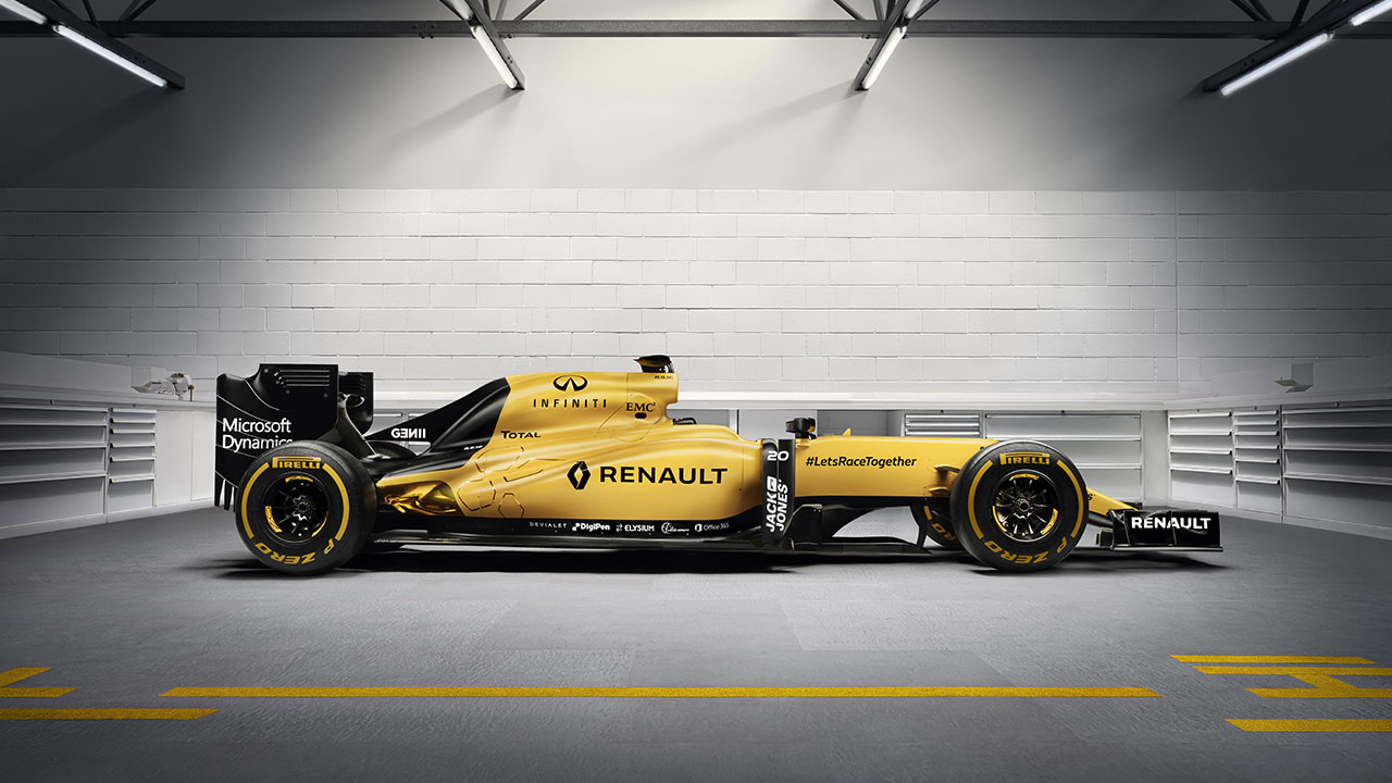 Technical Beauty at Boxfox1 New Renault Sport Formula One Team livery
