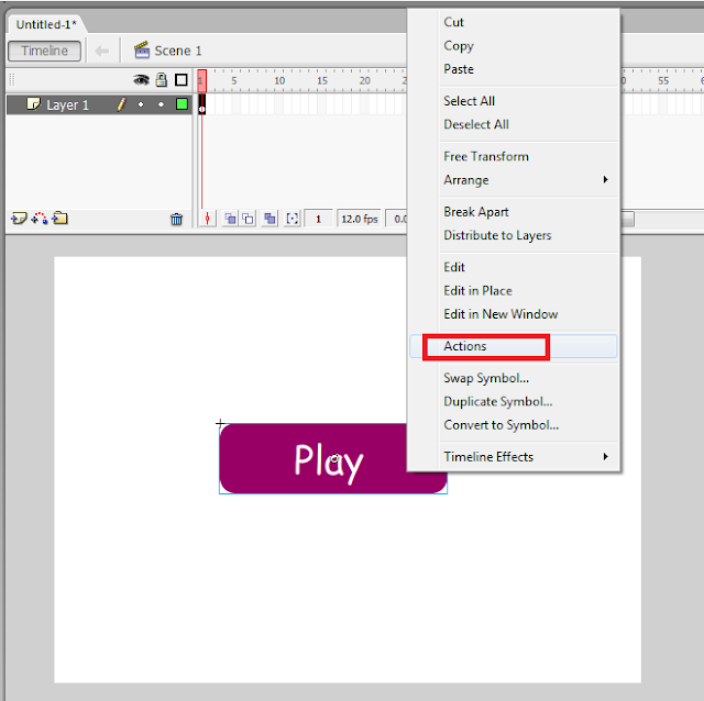Flash Easy Button Tutorial Technology Stuff : How to make button in Flash