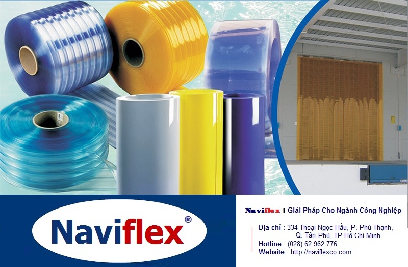 màn nhựa rèm nhụa PVC Naviflex