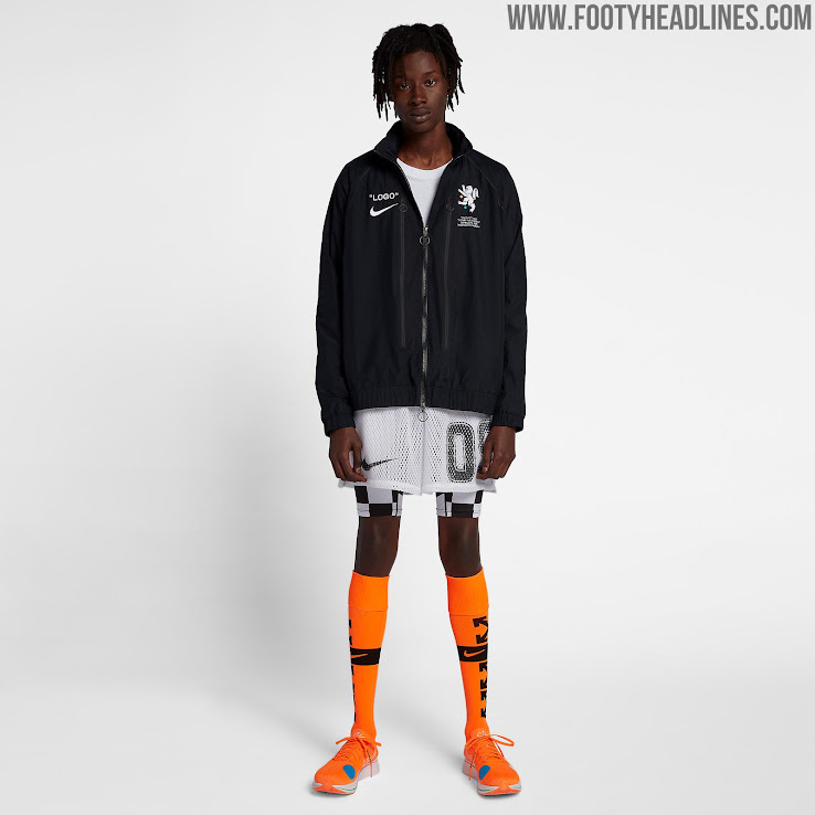 nike off white track jacket