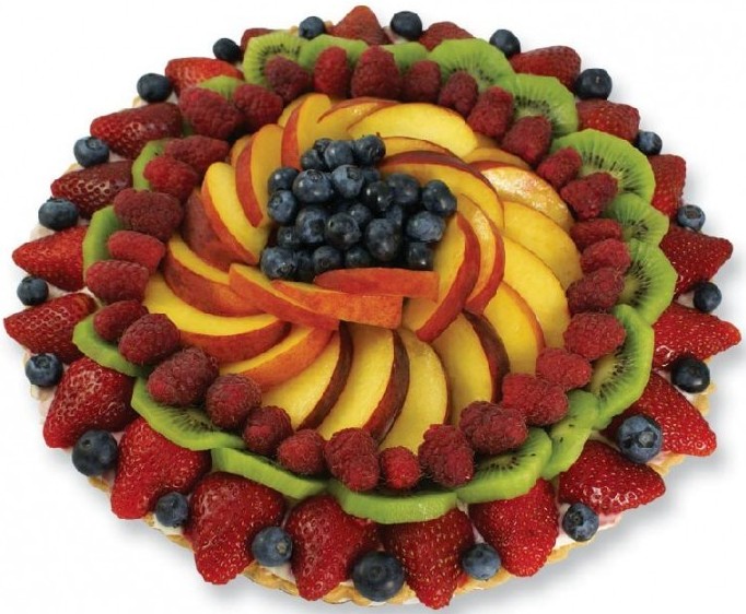 Fresh Fruit Tart and Delicious Fruit Party Platter Ingallina's Box